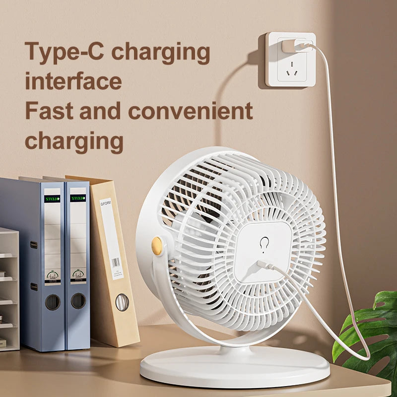Wireless Fan Height Adjustable Outdoor Travel Camping Long Endurance