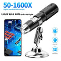 WiFi Digital Microscope 50X–1600X | iOS & Android, Adjustable Stand Digital Microscope Vue 1600X With WiFi