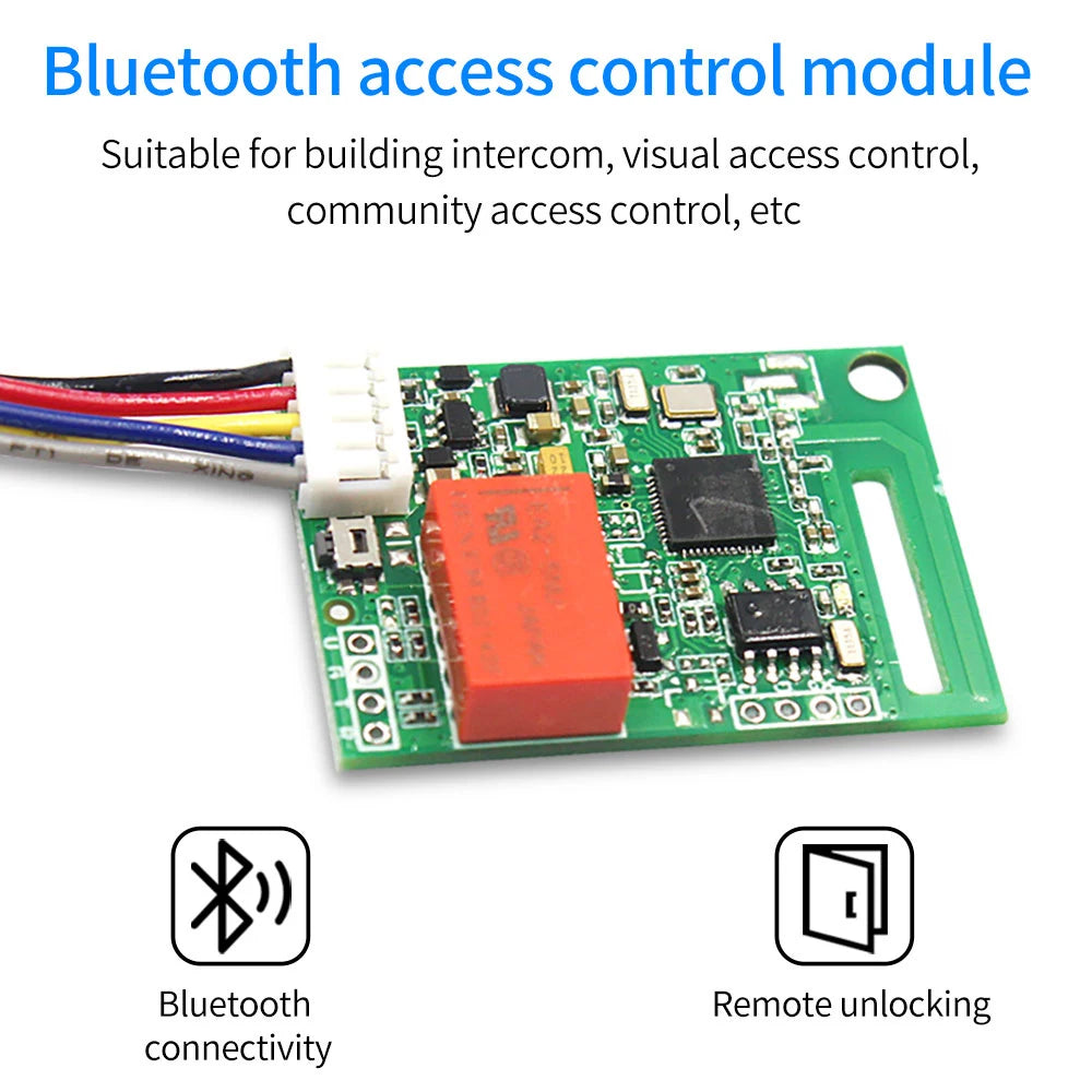 TTLOCK App BLE Electronic Lock Module board Lock Module Relay Output Door Access Control System Vue