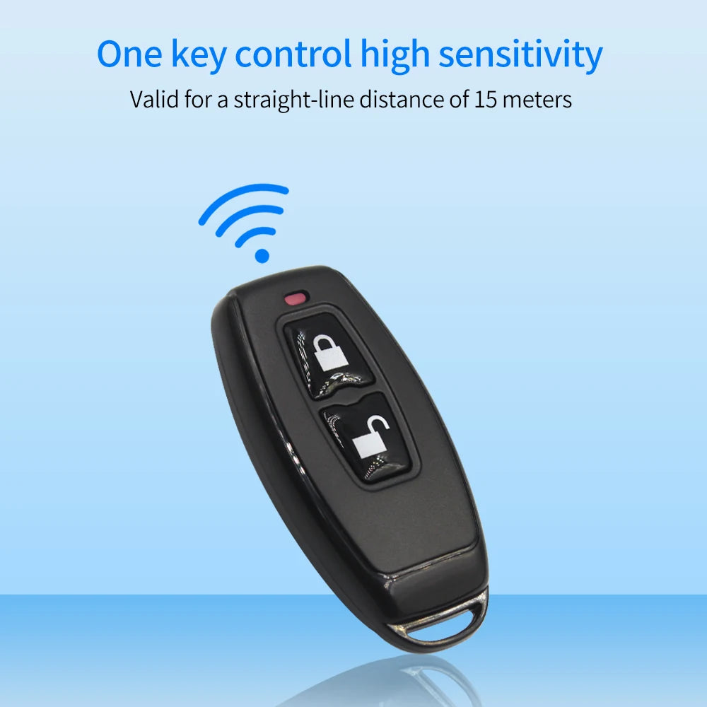 2.4GHz Wireless Garage Door Remote Control R1 for TTLock APP Smart Lock Door Opener 433M Remote Controller Button 3V CR2032 Vue