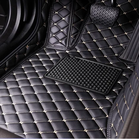 Custom Car Floor Mats For Cadillac Escalade Auto Carpets Foot Coche Accessorie Floor Liners Vue