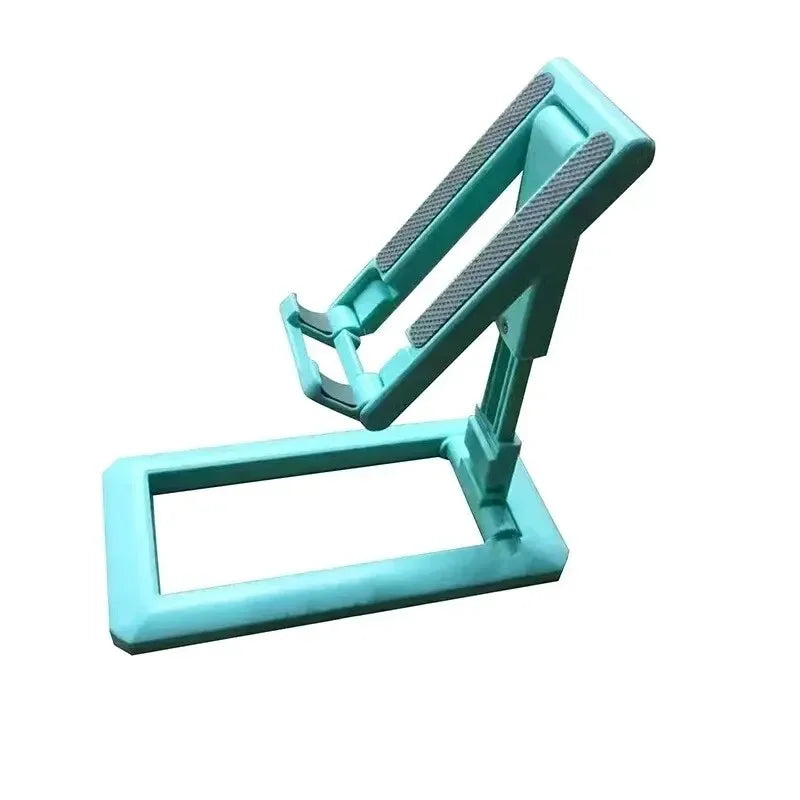 Adjustable Foldable Desktop Phone Stand for iPad iPhone Samsung - Tablet Holder Desk Bracket for Smartphones And Tablets Vue T2 green