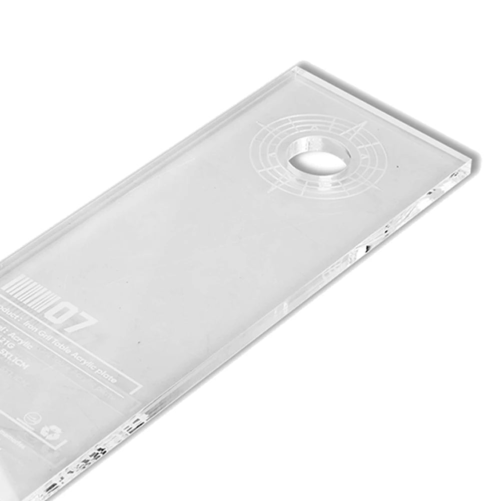 Clear Acrylic IGT Table Board 0.5 Unit | Luminous Camping Table Camping Table Board Vue