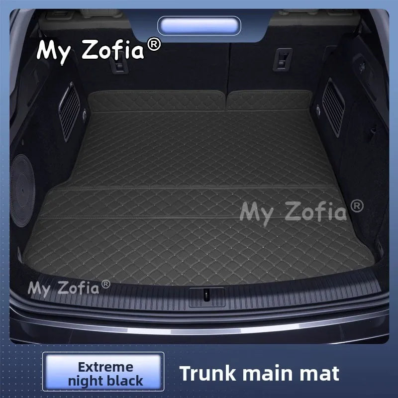 Auto Carpet Interior Modification Full enclosure trunk pad car Leather trunk pad Accessories For Voyah Courage 2025 2026 Vue H