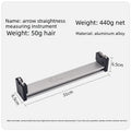 Aluminum Alloy Arrow Straightness Tester Rainforest Arrow Shaft Check Tool Universal Arrow Shaft Testing Archery Equipment Vue Flagship model