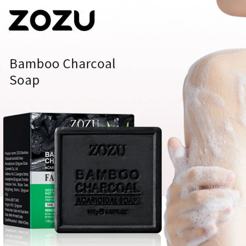 Cleansing, Bathing, Exfoliating, Gentle Cleansing, Oil-Controlling Essential Oil Soap, Rich in Foam, Easy to Rinse, Deeply Cleanses Skin Oils and Dirt, Cleanses the Skin and Removes Mites, Leaving Skin Refreshed and Comfortab Vue