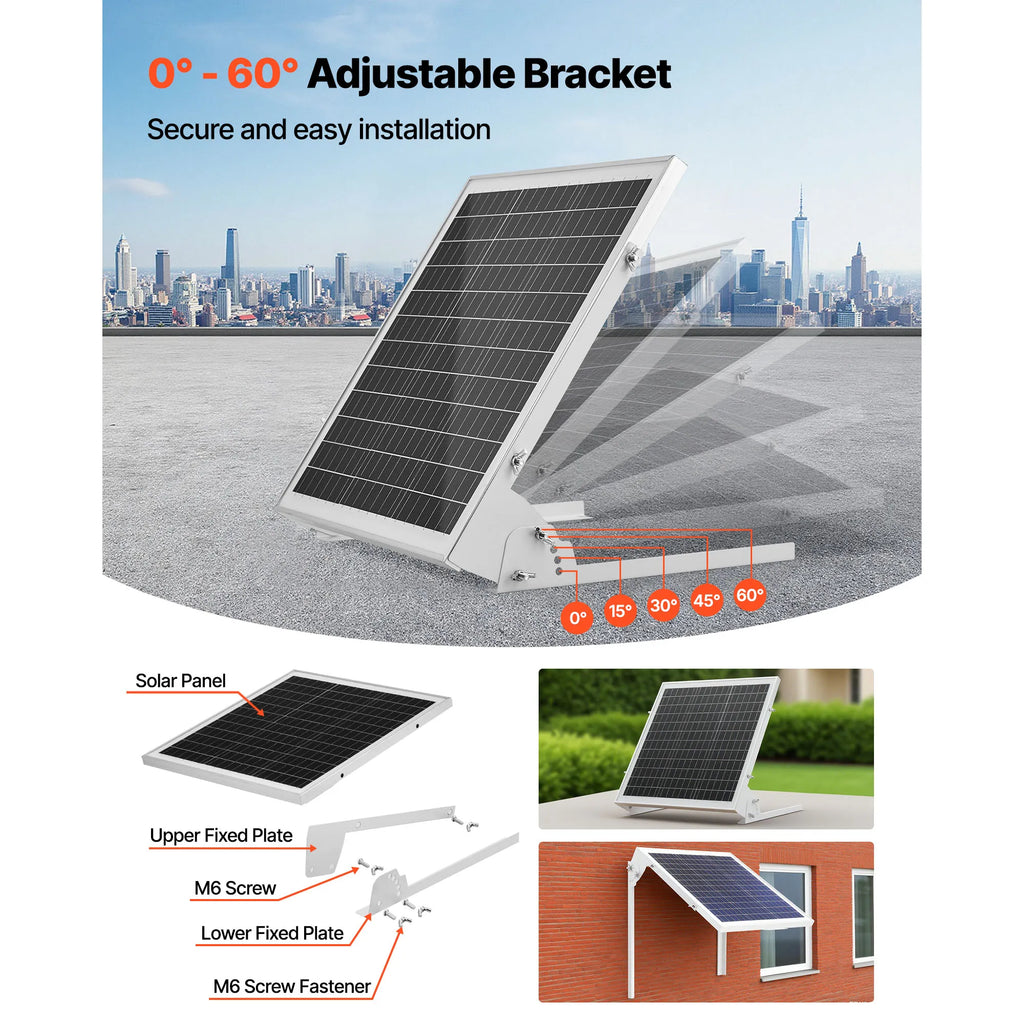 20W 12V Solar Battery Trickle Charger Maintainer with MPPT Solar Battery Charger Vue