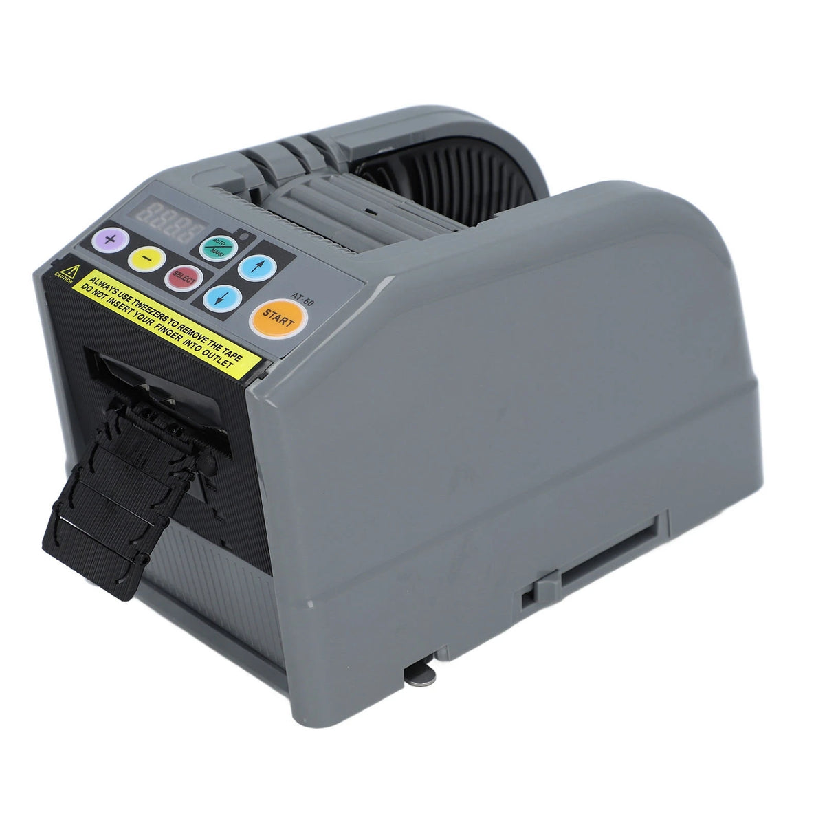 Automatic Tape Dispenser Automatic Tape Dispenser Electric 6 to 60mm Cutting Width 999m Cutting Length Ribbon Cutting Machine Vue