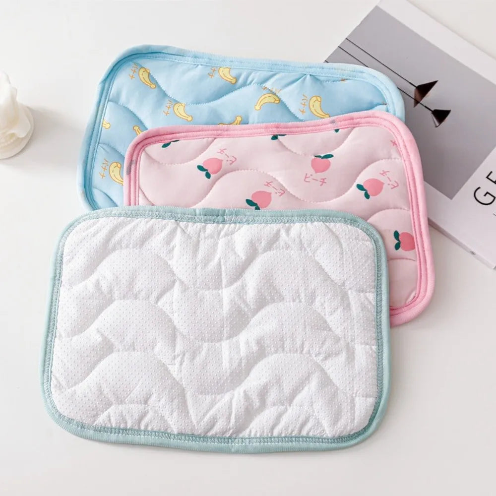 Soft Mini Pet Ice Mat Cartoon Breathable Hamster Cooling Mat Heat Dissipation Durable Small Pet Cooling Pad Small Pet Vue
