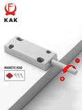 KAK Push to Open Magnetic Cabinet Catches for 2.5m Door Hidden Kitchen Cabinet Handles Damper Buffer for Drawer Door Hardware Vue Default Title