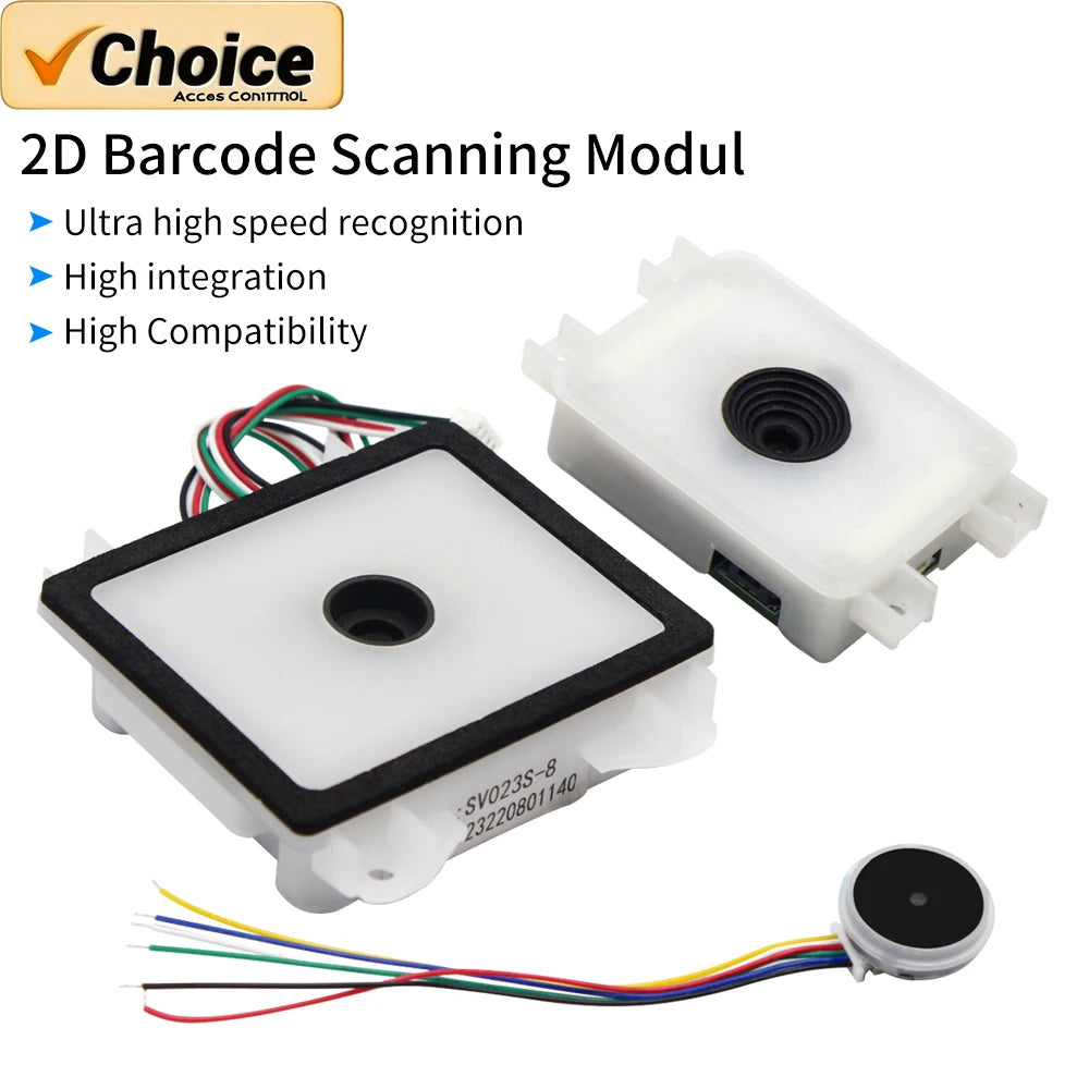 GM861 Series UART USB RS232 DC5V Barcode Scanner Reader Module 1D/2D QR Code Bar Code Reader For Android Arduino PDF417 MaxiCode Vue