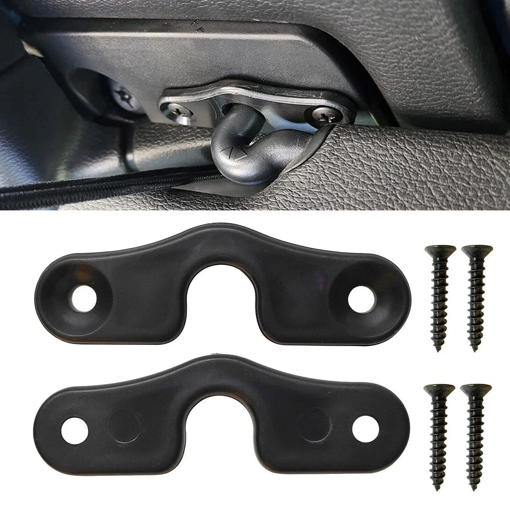 2pcs Car Sun Visor Clips Bracket Holder For Jeep JK 2018 JL 2018-2022 Gladiator 2020-2022 Vue Default Title