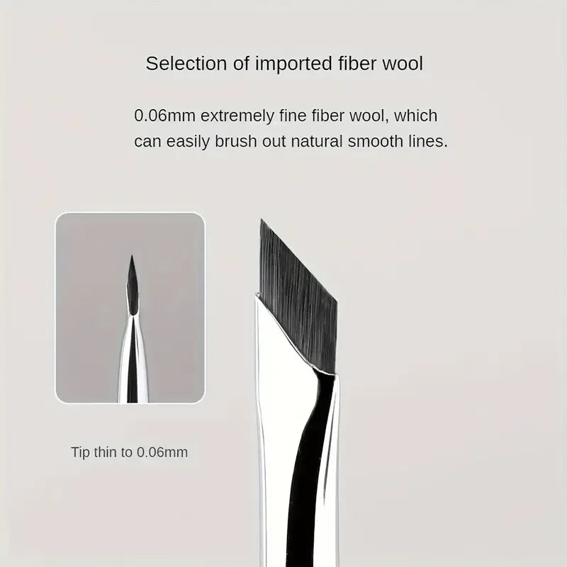2/5Pc Karsyngirl Upgrade Blade Eyeliner Brush Ultra Thin Fine Angle Flat Eyebrow Brush Under The Eyes Place Precise Detail Brush Vue
