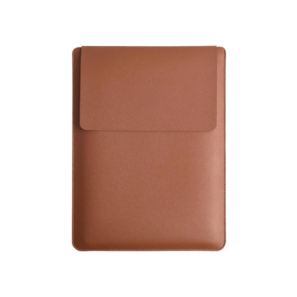 Laptop Sleeve Bag Case For Apple Macbook Air Pro 13 M1 M2 2020 Notebook Sleeve Bag For ASUS 11 12 13.3 14 15 15.6 16 Case Vue Brown 16