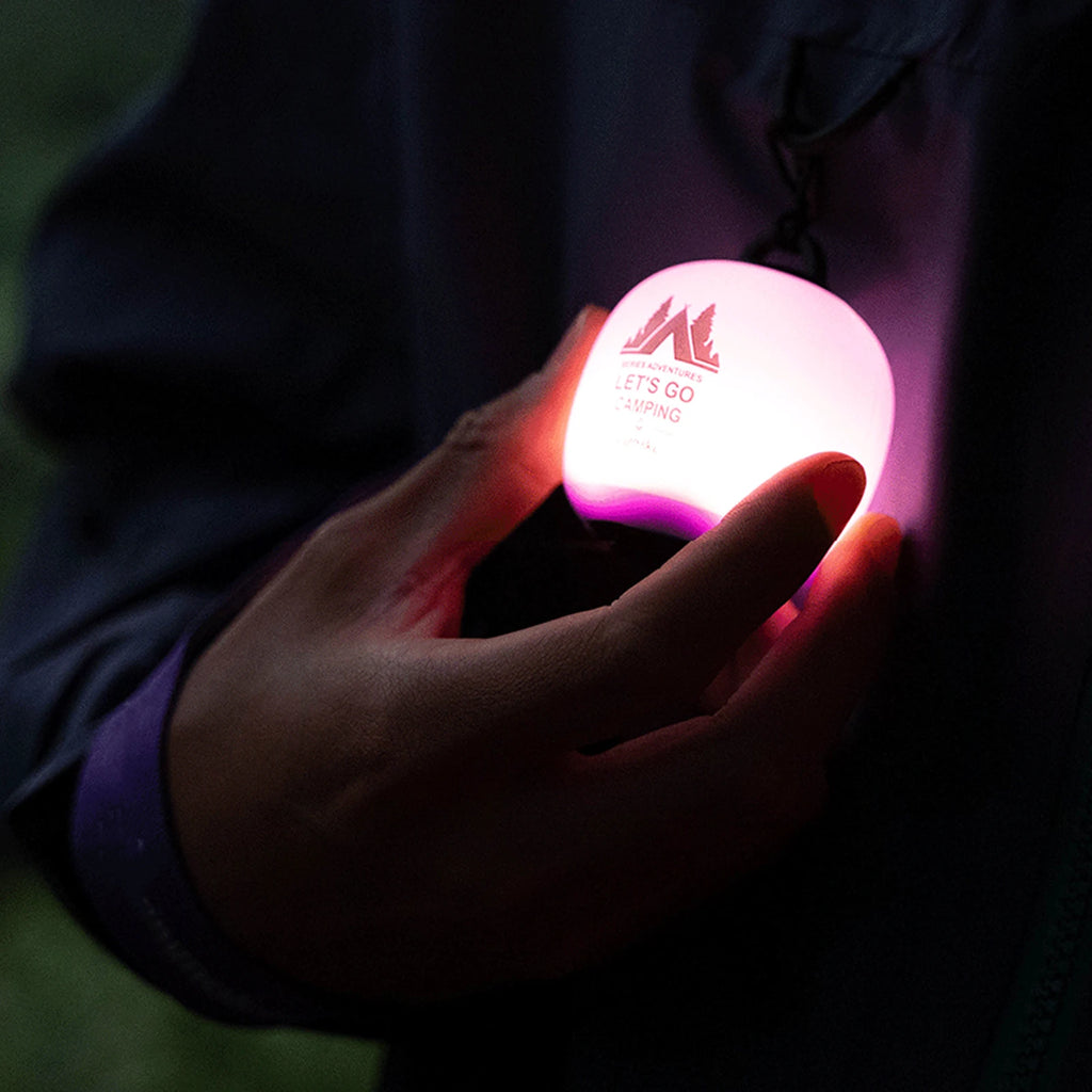 Egg-Shaped Silicone LED Camping Lantern – 5 Modes Rechargeable Camping Lantern Vue