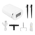 Automatic Plant Flower Watering Pump 2/8/16 Heads Pump Self-Watering Kit Automatic Timer Waterers Drip Irrigation Garden Tool Vue 2 Heads Pump
