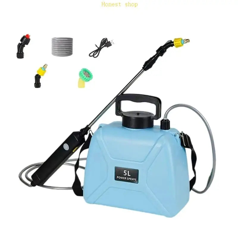 5L Electric Garden Sprayer | Telescoping Rod & Shoulder Strap Electric Garden Sprayer Vue