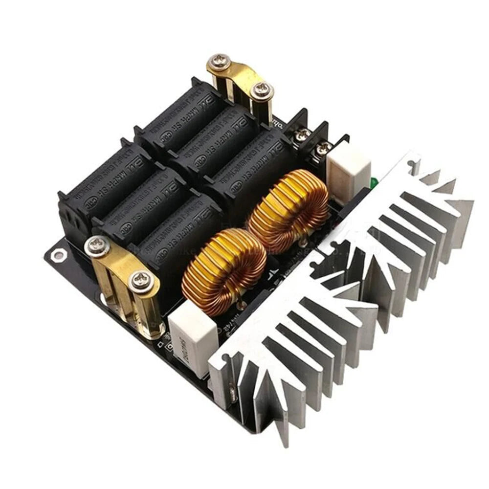 1000W 20A ZVS Flyback Driver Heater Coil Low Voltage Induction Heating Board Power Supply Module Vue