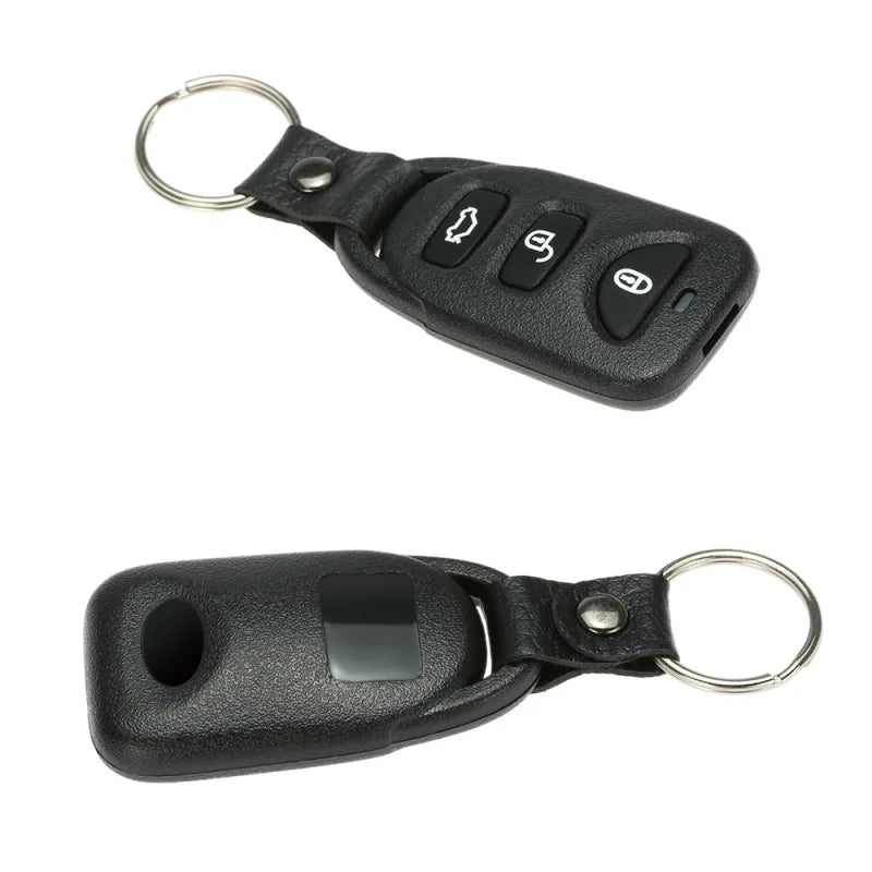 Universal Remote Central Control Box Kit Car Door Lock Keyless Entry System w/ Trunk Release Button Car Remotely lock and unlock Vue