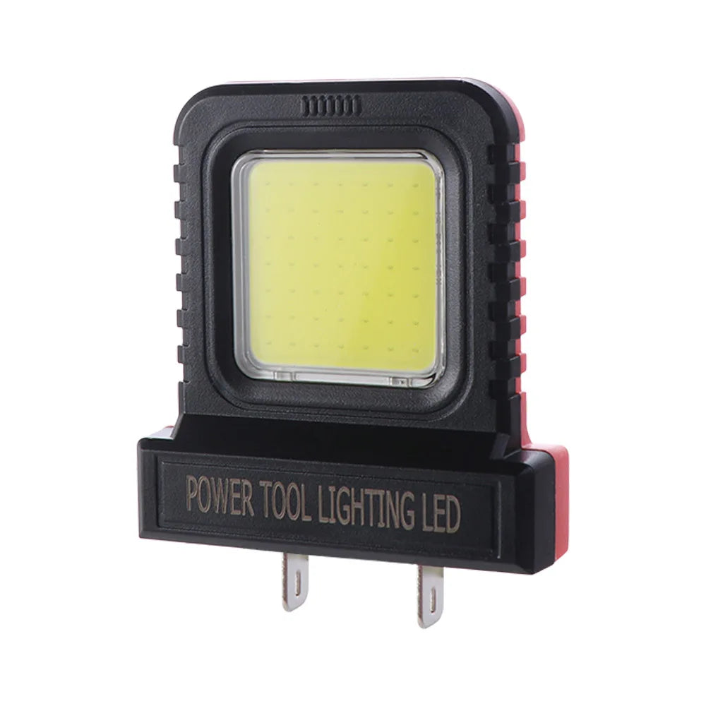 Long Lasting 21V Work Light Adjustable Interface Wide Beam Battery Powered Light Floodlight Cordless LED Work Light Vue