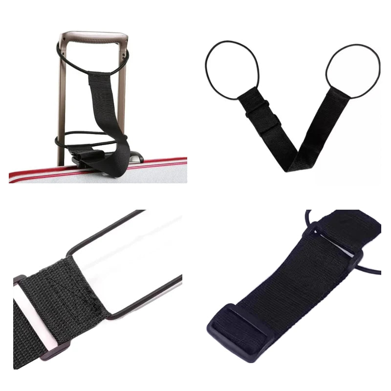 1pcs Adjustable Elastic Luggage Fixed Straps Backpacks, Travel Bags Bundling Straps, Backpacks Bundling Strap Vue