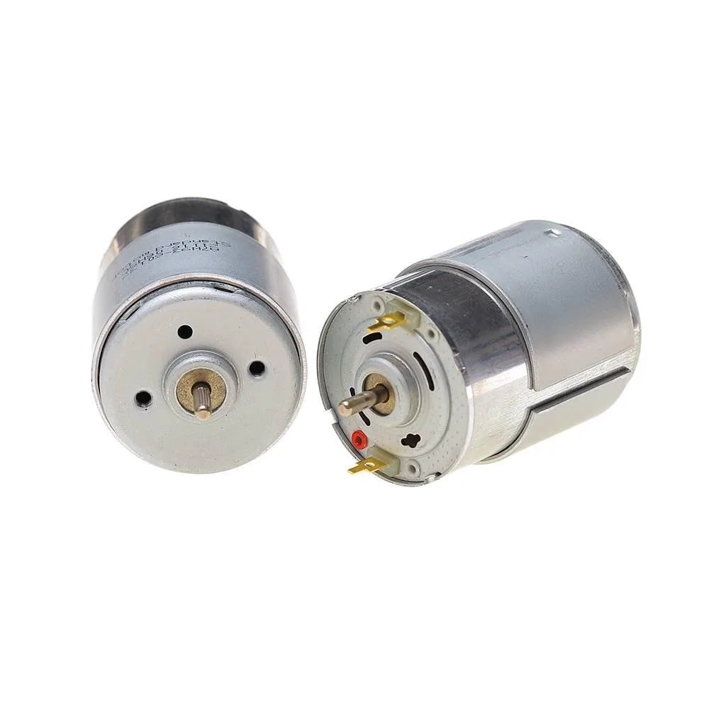1PCS Mini 385 Motor DC12V-24V Dual-axis 10500 RPM Precision DC Motor for Copiers and Printers Vue