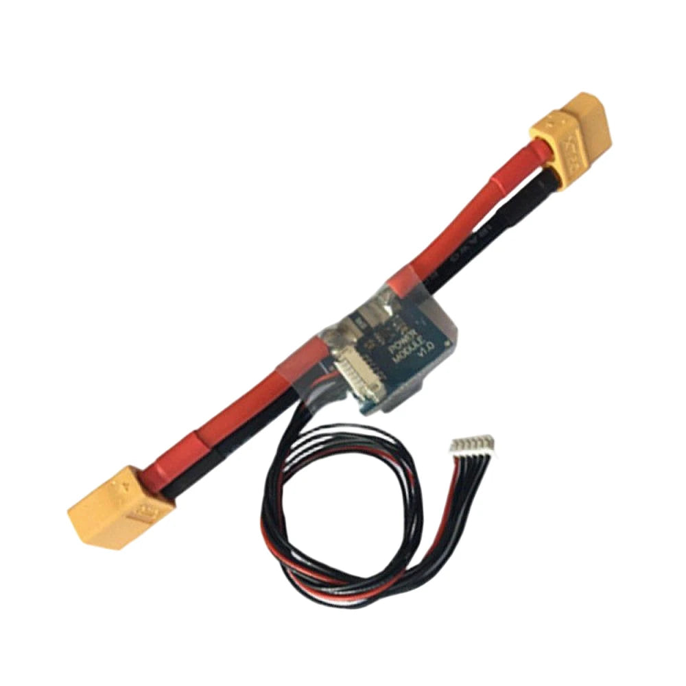2-6S LiPo Power Module Voltage Current Power Meter 5.3V 3A Output with Heat Shrink Tube for Multirotor Flight Controller Vue