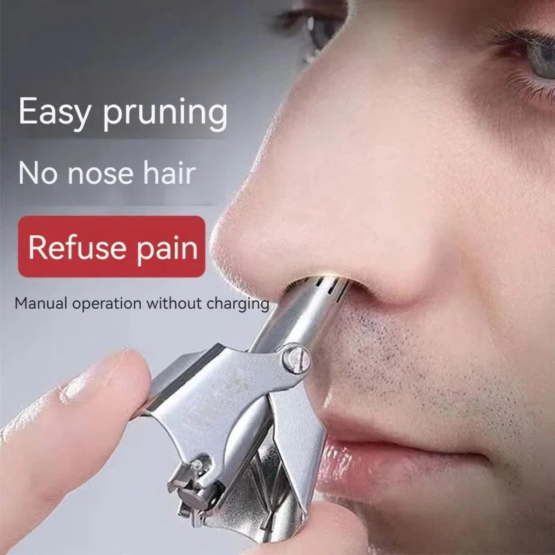 Cleaning Without Portable Nose Hair Washable Ear Hair Trimmer Painless Low NoiseRusting Trimming Men'S Portable Electric Shaver Vue