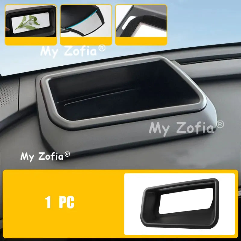 Clear Transparent Car HUD Head Up Cover Anti Dust Anti Glare Anti Scratch Interior Accessories For Toyota RAV4 XA60 2026 2027 Vue
