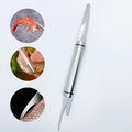 Multifunctional Shrimp Line Fish Maw Knife 304 Stainless Steel Shrimp Peeler, Fish Scale Remover, Kitchen Fish and Shrimp Vue Default Title