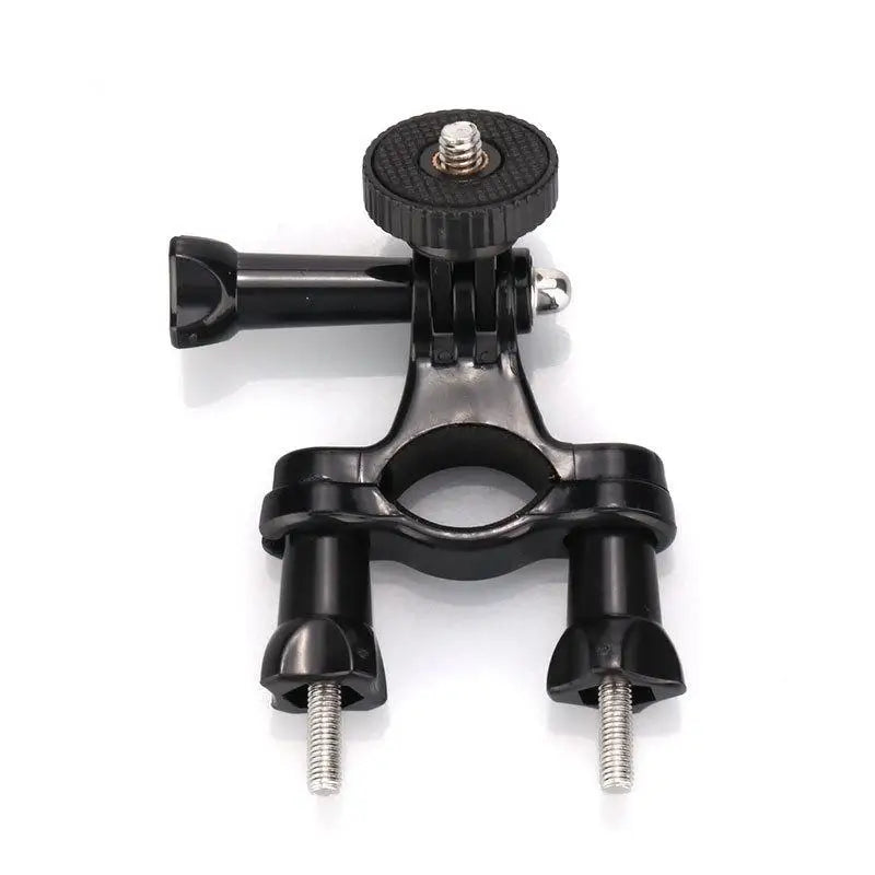 Bike Handlebar Seatpost Mount Adjustable Pivot Arm Metal Clamp Bracket For Sports Camera Cycling Accessories Vue