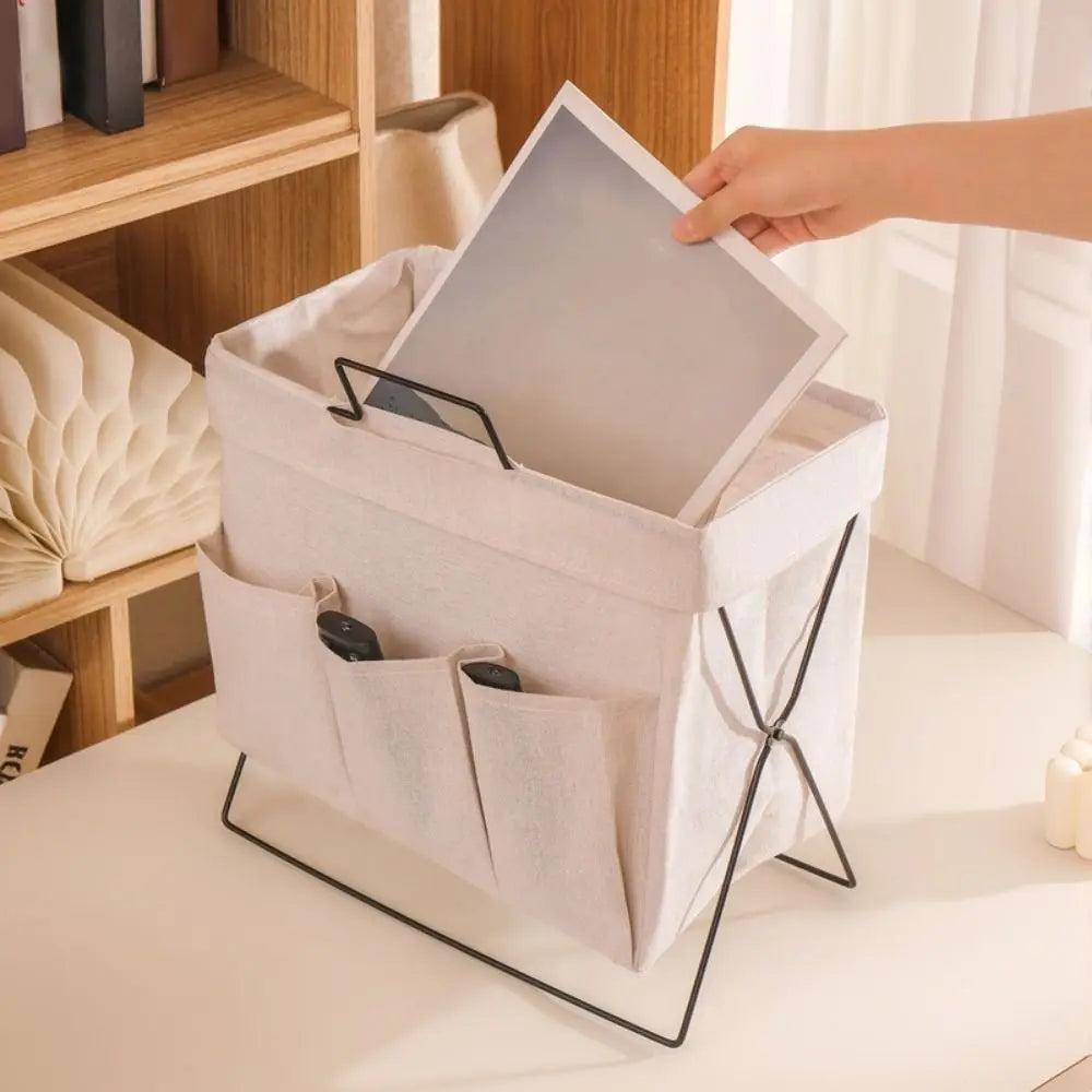 Large Capacity Dirty Clothes Storage Basket Folding with Handle Snack Clothes Basket Space Saving Clothing Storage Basket Vue