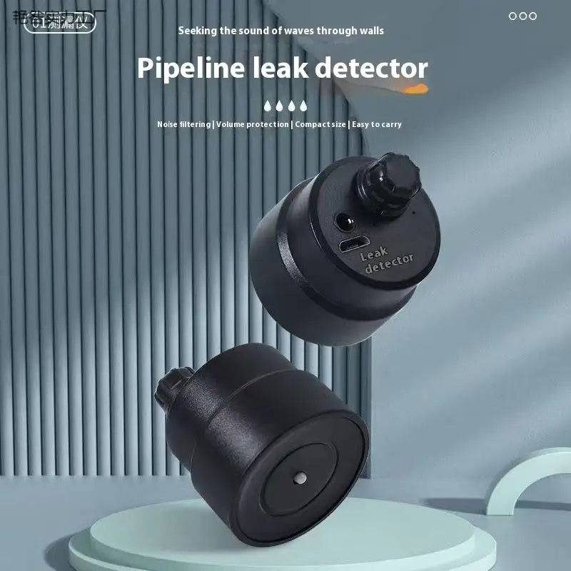 Wireless Microphone Detector Water Cement Steel Pipe Wall Leak 12mA Vue