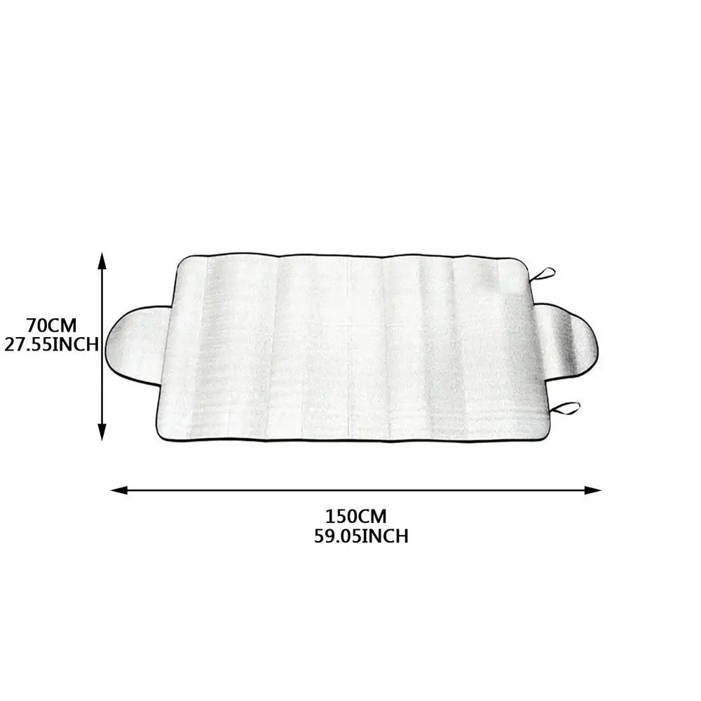 windshield Sunshade Cover Automotive Vehicle Car Sun Shades With Panels Auto Reflector Front Window Sun Shades For Summer Vue 150X70CM