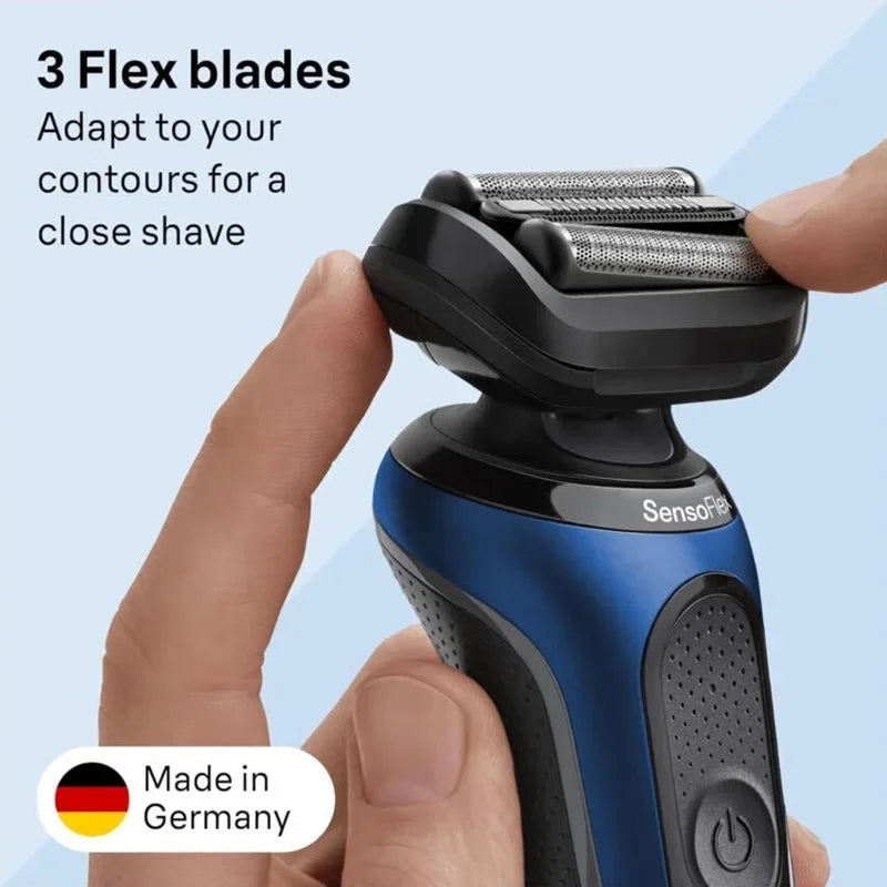 Braun 64B Shaver Head S6 Electric Shaver Replacement Foil Cutter Head 3 Floating Shaving Blade For Braun Series 6 Pro62-S1200s Vue