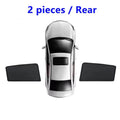 Car Mesh Sunshade For Toyota Corolla Cross XG10 2021~2025 2022 2023 2024 Window Magnetic Visor Sunshades Curtain Car Accessories Vue 2pcs Rear