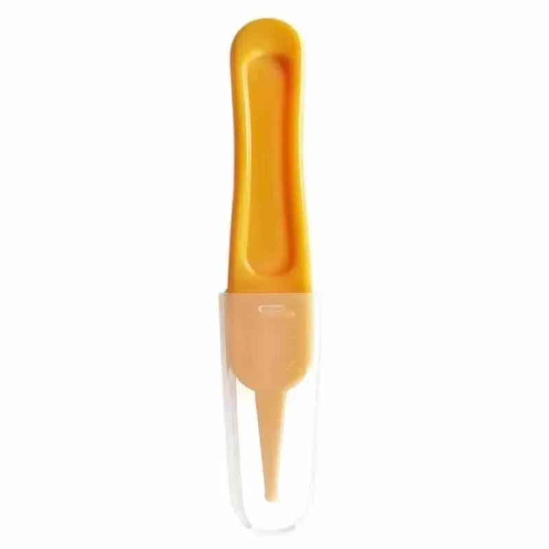 Nasal Cavity Care Supplies Baby Essentials Kids Safety Tweezers Cleaning Forceps Baby Nose Cleaner Tool Toddler Plastic Tweezers Vue B254 Orange