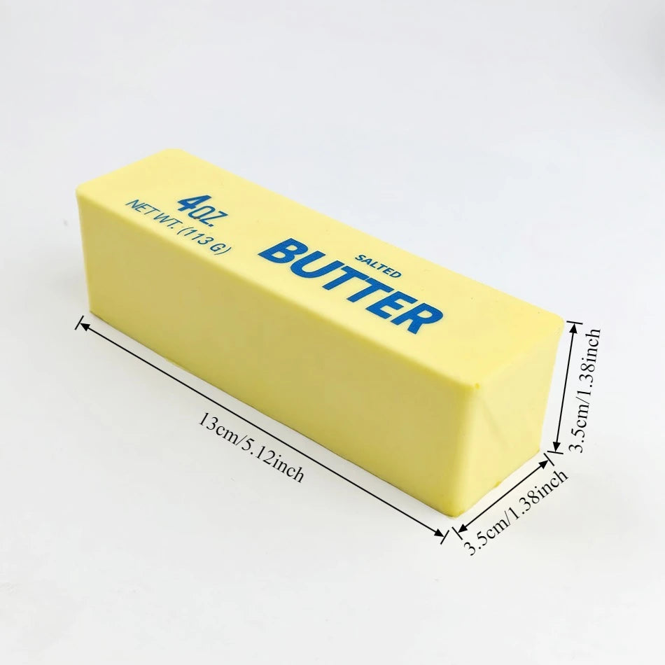 Long Strip Imitation Butter Squishy Toy Slow Rising Squeeze Toy Fidget Toy Sensory Anti Stress For Adults Hand Relax Squeeze To Vue