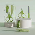 vvocci baby care Baby Nail Clipper kit Nail Clippers Nail Knife Set Travel Portable Baby Care Set Nail Clippers baby care Vue B264 Green