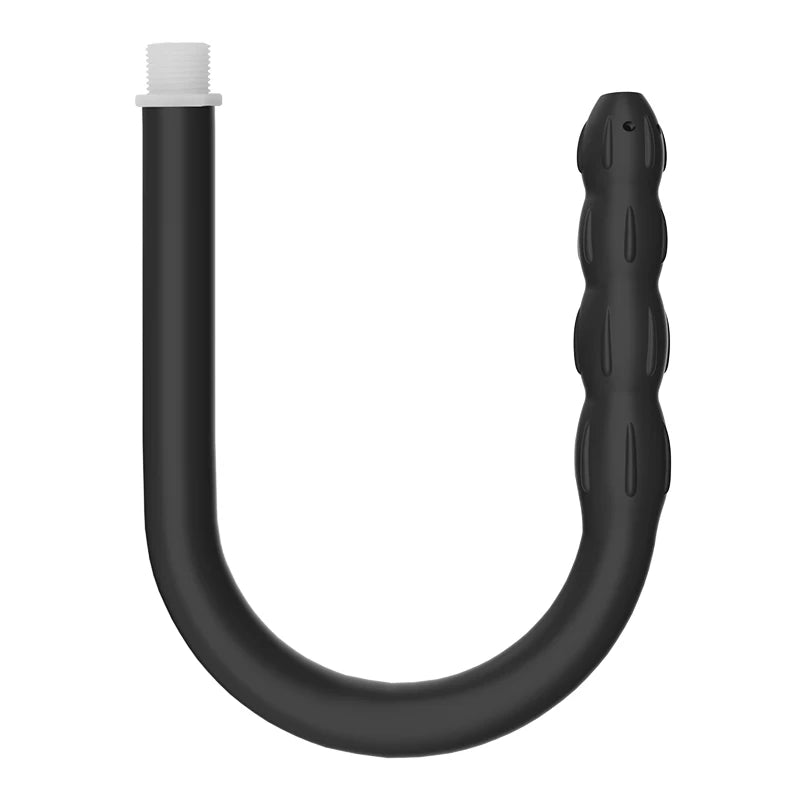 Flexible Silicone Shower Bidet Attachment Portable Wash Hose Comfort Nozzle Bathroom Personal Cleaning Accessory for Adults Vue black