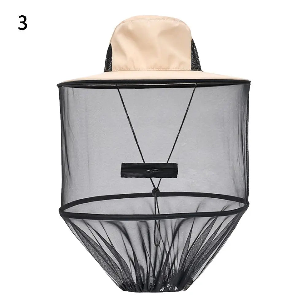 Fashion Casual Insect Bee Protection Foldable Fishing Cap Mosquito Vue 3