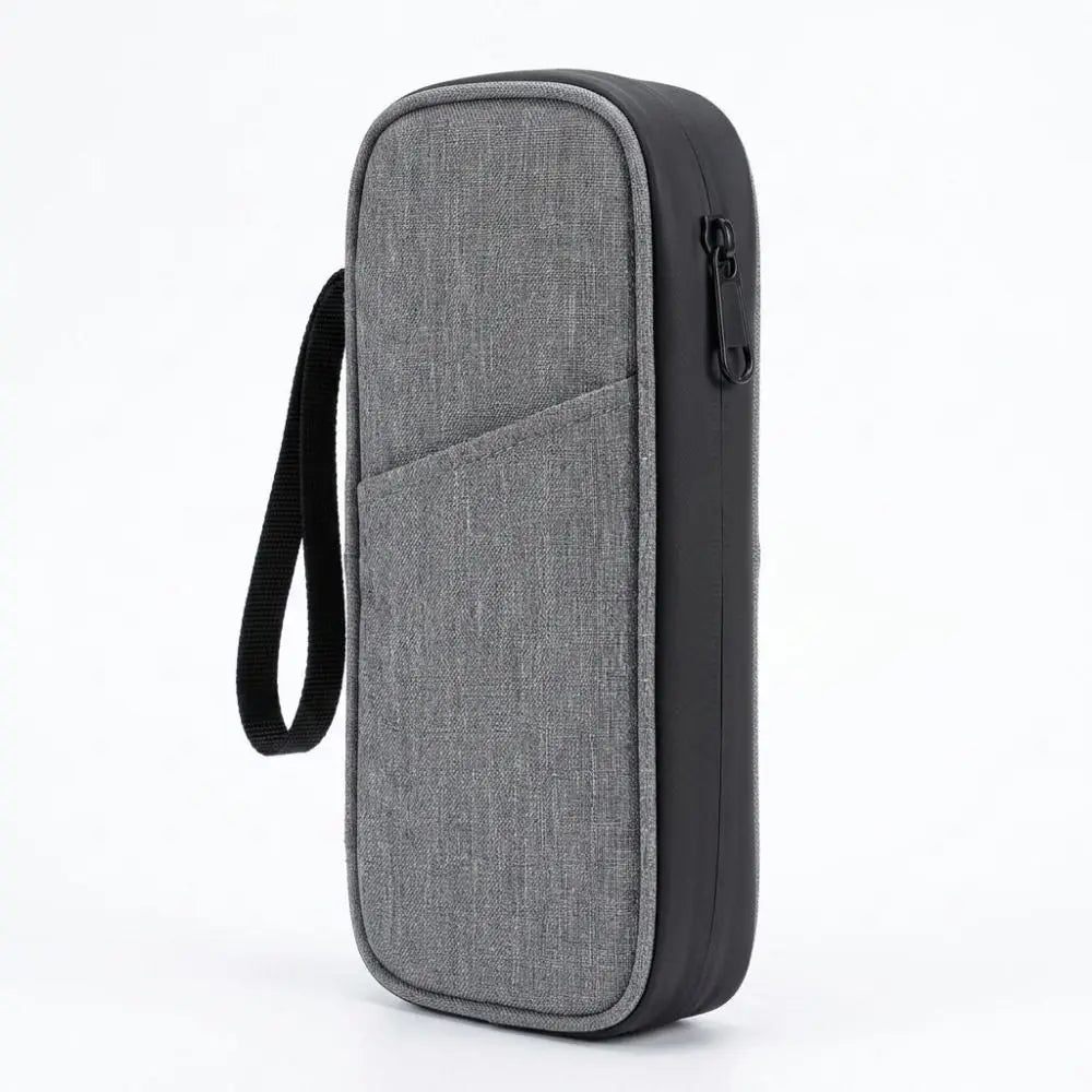 Shockproof Insulin Cooling Bag Waterproof Portable Medicine Travel Cooler Wear-resistant Solid Color Drug Freezer Bag Travel Use Vue