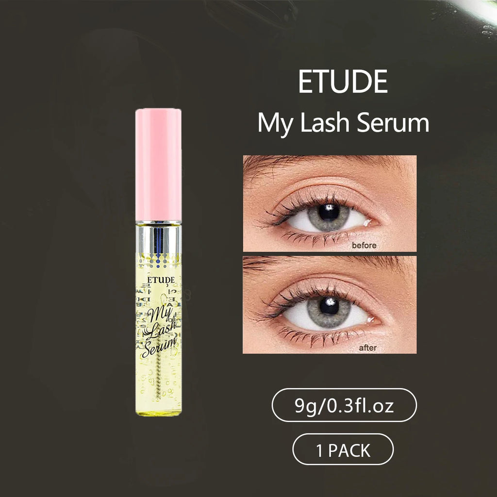 ETUDE My Lash Serum,Eyelash Health Care & Nourishing,Gentle & Non-Irritating,Natural Eyelash Care,Korean Cosmetic,Korean Makeup Vue 9gx1