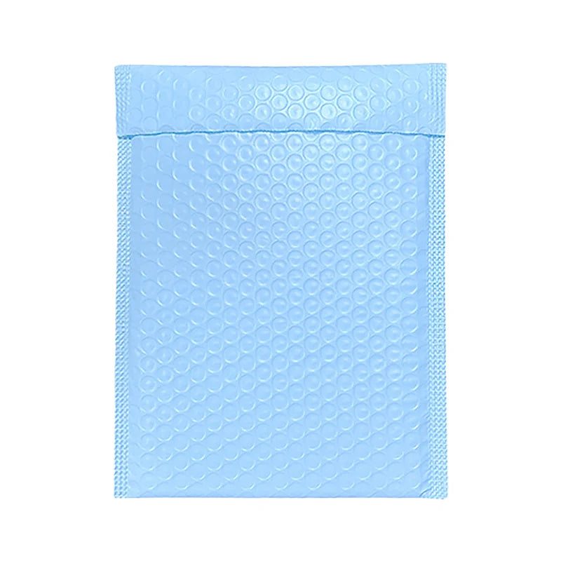 50Pcs Bubble Envelope Self Seal Blue Shipping Packaging Packing Bag Small Business Supplies Mailer Delivery Package Bags Office Vue