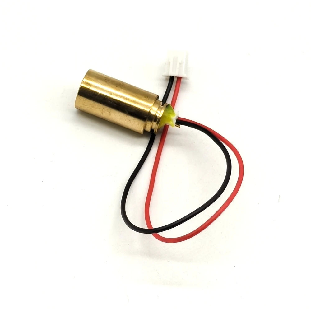 571nm 10mw Yellow Dot Laser Module DC2V Mini 12 * 21mm Vue