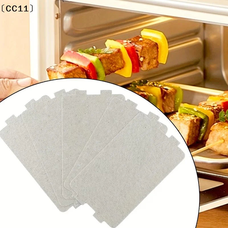 5/10pcs Microwave Oven Mica Sheet Waveguide Cover Plate Universal Cuttable Heat-Resistant For Hair Dryers Toasters Heaters〔CC11〕 Vue