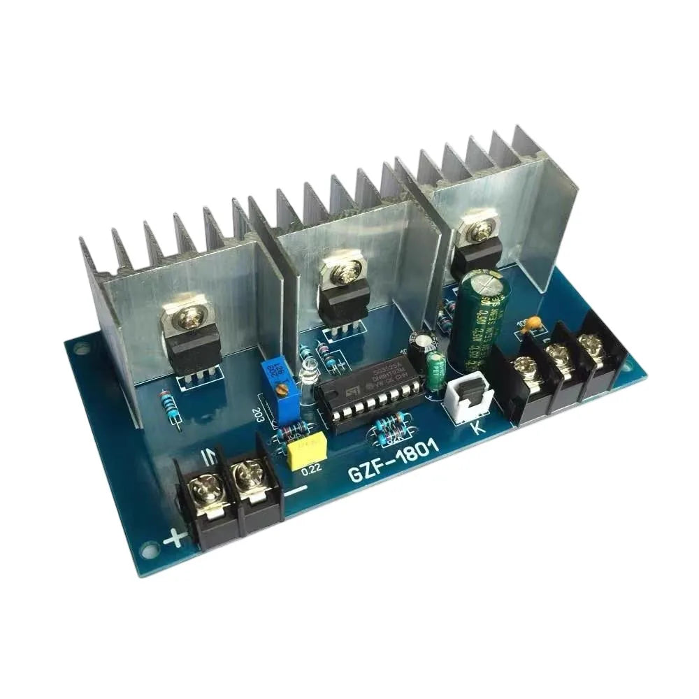 DC12 Boost Inverter Driver Board Adjustable 45-60Hz Frequency Square Wave Converter Max 300W Inverter Boost Driver Module Vue