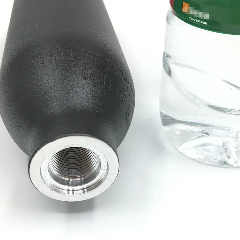 M18×1.5 Aluminum CO2 Gas Cylinder 30MPa High-Pressure Tank CO2 Gas Cylinder Vue