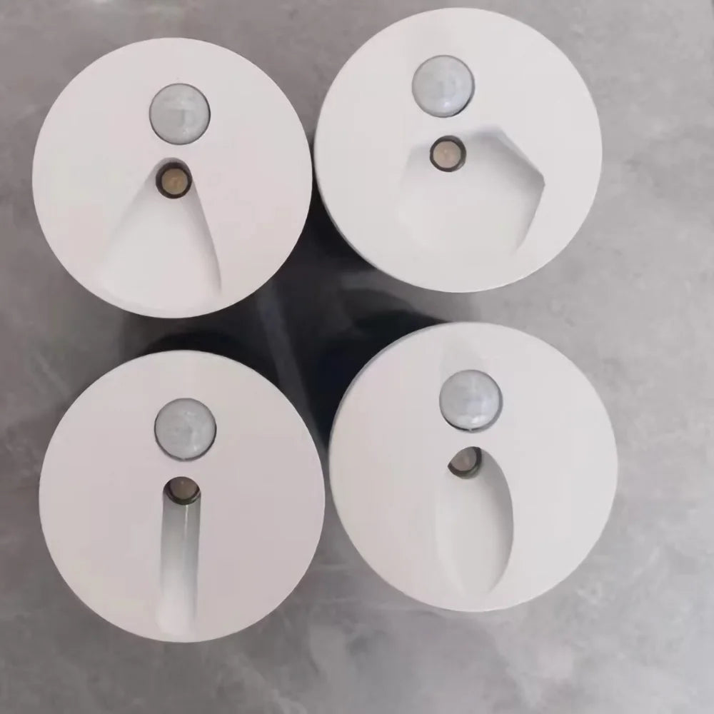 SANDIY LED Motion Sensor Stair Light – Recessed Wall Sconce IP65 Recessed LED Wall Light Vue