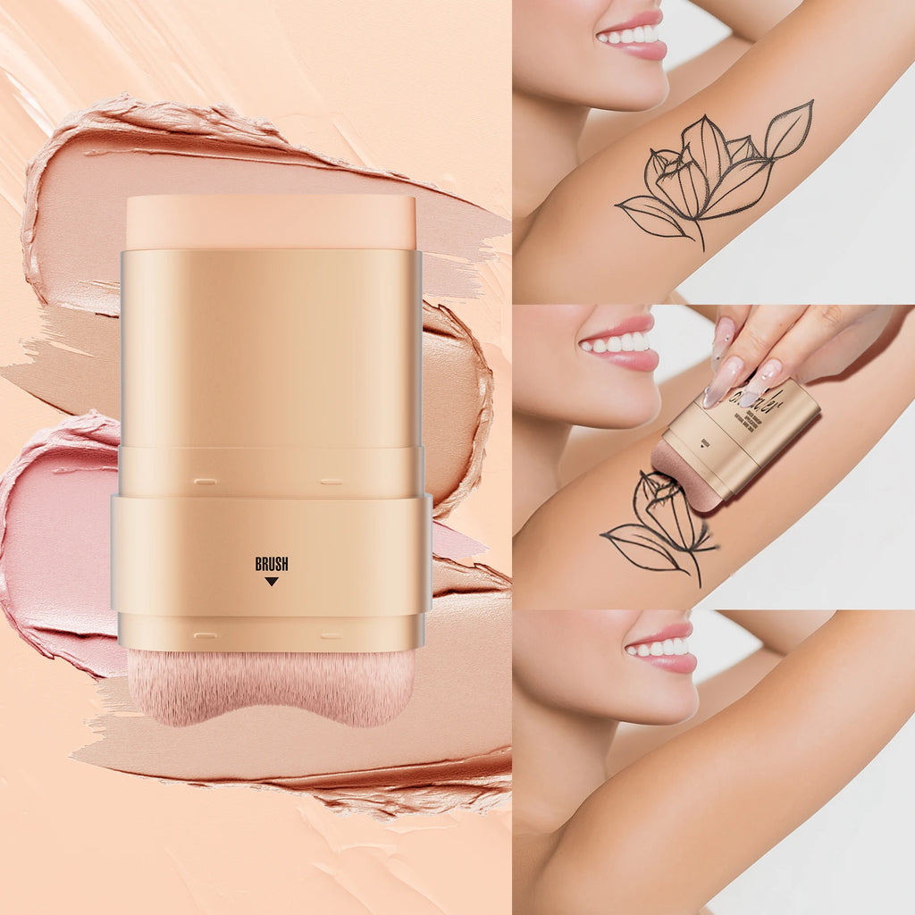 Four-Color Concealer to Cover Dark Circles, Tattoos, Acne Marks, Facial Concealer, Contouring, Waterproof Foundation, Beauty Makeup Vue